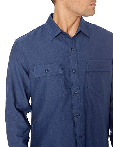 Goodthreads Men's Standard-Fit Long-Sleeve Plaid Herringbone Shirt - Image 5