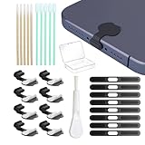 USB C Dust Plug, Type-C Port Cover for iPhone17/ iPhone16/15 Series Charger Port & Speaker Dust Cover, 8-Pack Soft Silicone Anti-Dust Plug Covers Set