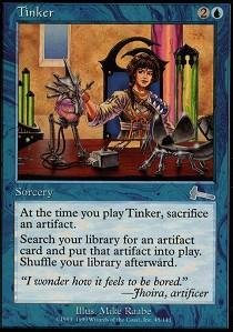 Magic: the Gathering - Tinker - Urza's Legacy