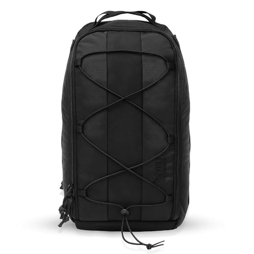 Mochila Transversal Wolf Attack Maverick Preta - Ballistic Nylon Zíper Ykk®