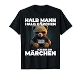 Süßer Bär Partner Halb Mann Halb Bärchen Märchen