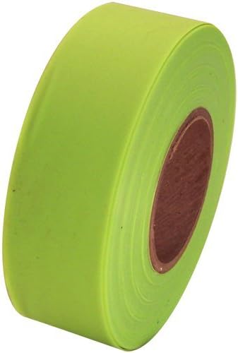 Flagging Tape 1-3/16" Non-Adhesive Plastic Ribbon