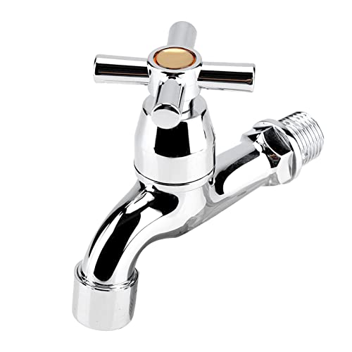 Water Faucet,Plastic Washing Machine Faucet Sink Basin Water Tap With Single Spout And Handle For Kitchen, Laundry(Cross) #TOP3