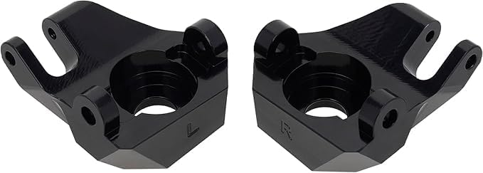 MEUS RACING AR45 Brass Steering Knuckles for Axial SCX10 PRO & SCX10 III 1/10 Crawler Upgrade