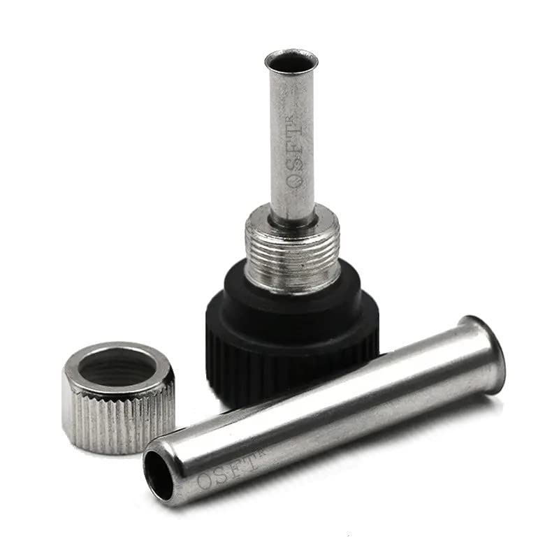 OSFT Premium 1set Socket+Nut+Electric Wood Head Soldering Station Iron Handle Accessories For 936 938 969 Iron Head Cannula Iron Tip Bushing (2) (B0C1QXVH5Q) Amazon Price History, Amazon Price Tracker