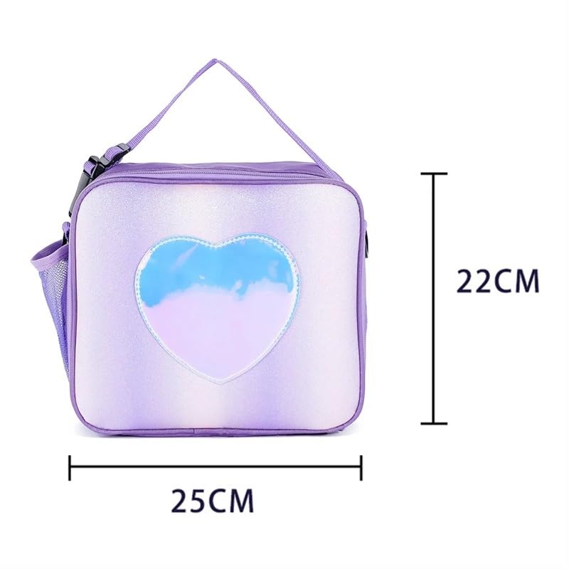 Bolsas de almuerzo for mujeres y hombres con bolsa de almuerzo con aislamiento, bolsa térmica portátil que contiene loncheras, botellas de agua y refrigerios. Mantiene la comida fresca y fresca for el
