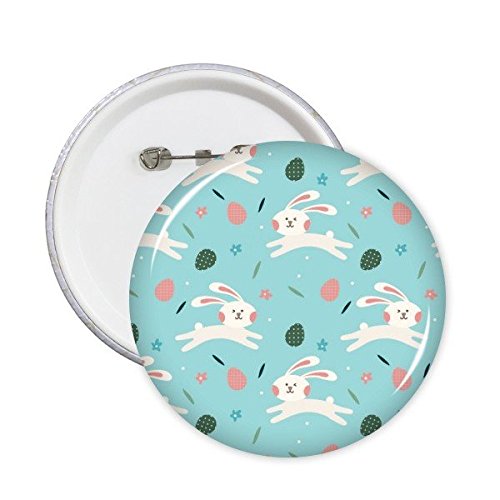 Pins décoration vêtements 5Pcs S motif œuf fleur pour cadeau de Pâques