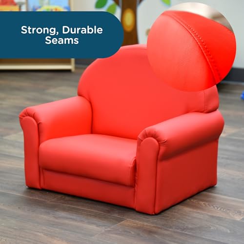 Children's Factory As We Grow Toddler Chair, Red, CF805-196, Flexible Seating for Daycare or Preschool, Kids Reading Chair, Playroom Furniture by Children's Factory - Image 7