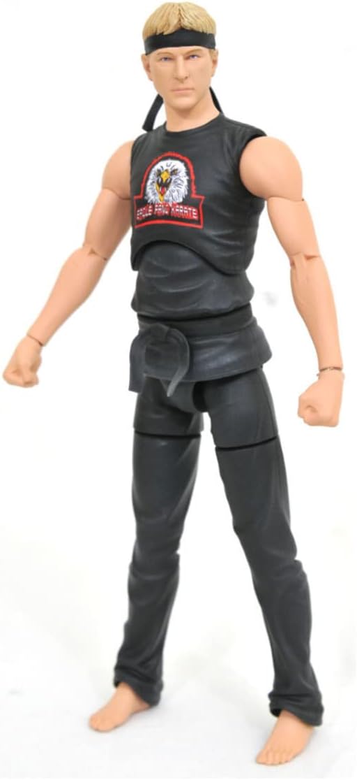 Diamond Select Toys Cobra Kai: Johnny Lawrence (Eagle Fang Version) Action Figure, Multicolor