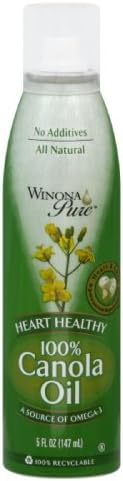 Winona Pure Canola Oil Spray, 5-Ounce (Pack of 4)