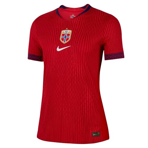 Image of Norway 2025 Match Home (Women's Team) Nike Authentic Dri-FIT ADV Women's Football Jersey IB9524