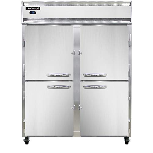 Continental Refrigerator 2FES-SA-HD Extra-Wide Two Section Reach In Freezer, 57
