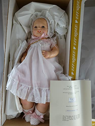 Effanbee Doll Bubbles 84 Porcelain 60th Anniversary Reproduction of Original 1924 Bubbles Doll 15"