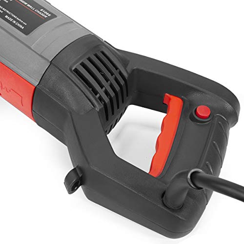 XtremepowerUS 3000W Wall Chaser Cutting Machine Wall Brick Granite Marble Concrete Water Line w/Infrared Sighting (Slotting Machine) w/Case