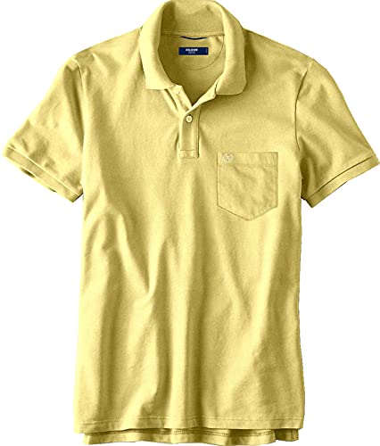 Image of Celsius Men's Half Sleeve Classic Solid Pique Polo with Pocket