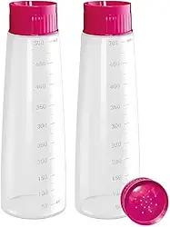 Kit com 2 pçs Bisnaga Para Bolos Umedecer Bolos 0,5 L Em Plástico