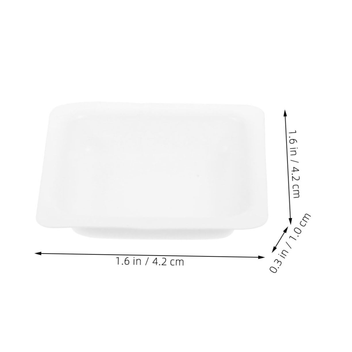 MUCKLILY Chemistry Weighing Pans Set of 50 Lab Equipment Small Weighing Trays for