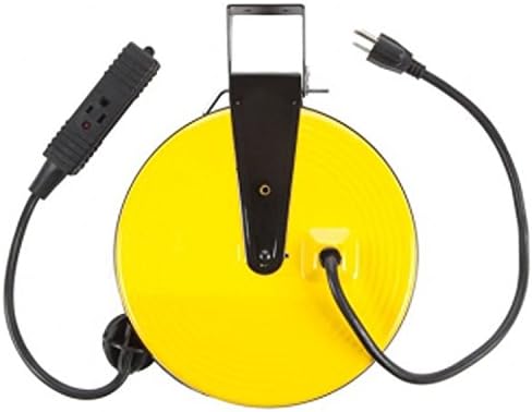 Bayco SL-800 Retractable Metal Cord Reel with 3 Outlets - 30 Foot (Pack of 4) image 4
