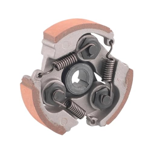 Embrayage moto en aluminium rouge avec fente pour VTT et quad 49cc