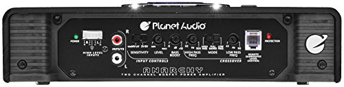Planet Audio Ac1000.2 2 Channel Car Amplifier - 1000 Watts, Full Range, Class A/B, 2-4 Ohm Stable, Mosfet Power Supply, Bridgeable #TOP5