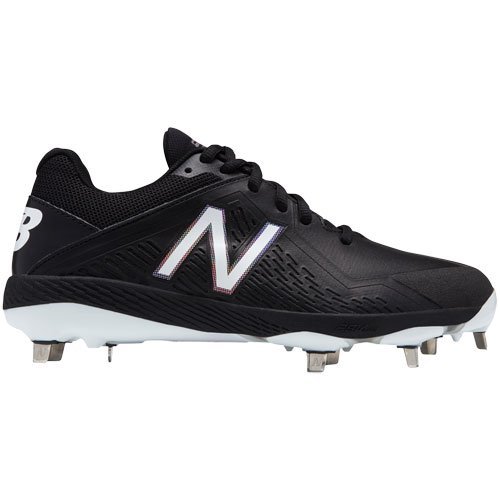 New Balance New Balance Women's Fuse V1 Metal Softball Shoe, Black/White, 6.5 W US