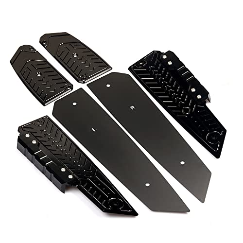 Pièces de pédale modifiées pour moto adaptées pour Honda Forza300 FORZA 300 350 FORZA 250125 2017-2022(Noir) Cover