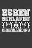  Essen. Schlafen. Cheerleading.: Jahres-Kalender für das Jahr 2020 DinA-5 Jahres-Planer Organizer