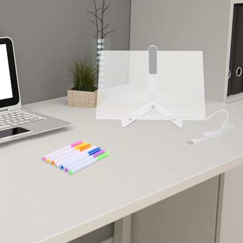 Tableau écriture de bureau créatif en acrylique de qualité supérieure avec feutre - 2