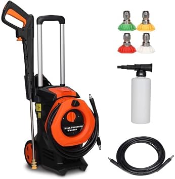 110.00V 203A 1400.00W High Pressure Cleaner Orange