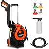 110.00V 203A 1400.00W High Pressure Cleaner Orange