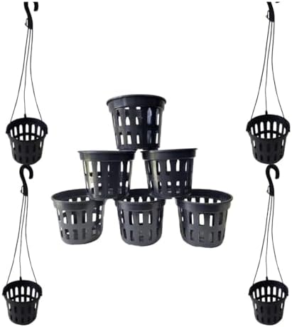 Kit 30 Vasos Vazados P/Plantas Orquídeas Pote 15+30 Hastes