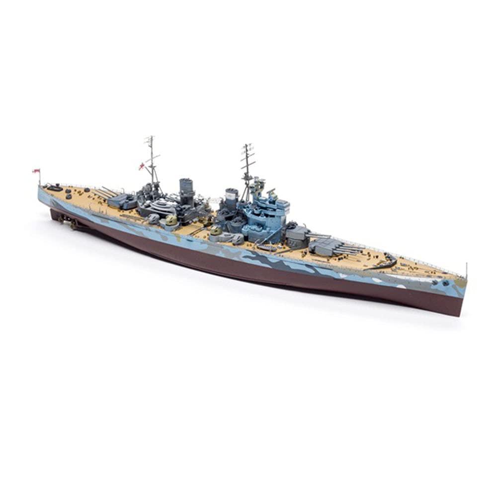 CMO Battleship 3D Puzzles Plastic Model Kits, 1/350 Scale HMS Battleship Prince of Wales Model, Adult Toys And Gift, 25.6 X 3.5Inch