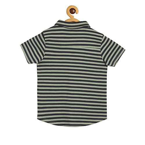 Image of miniklub Boys White Comfort Printed Casual Shirt