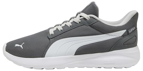PUMA Unisex-Softride Cosmic Lt Sliptech Sneaker, Cool Dark Gray PUMA White, 38 EU – Ansicht 1