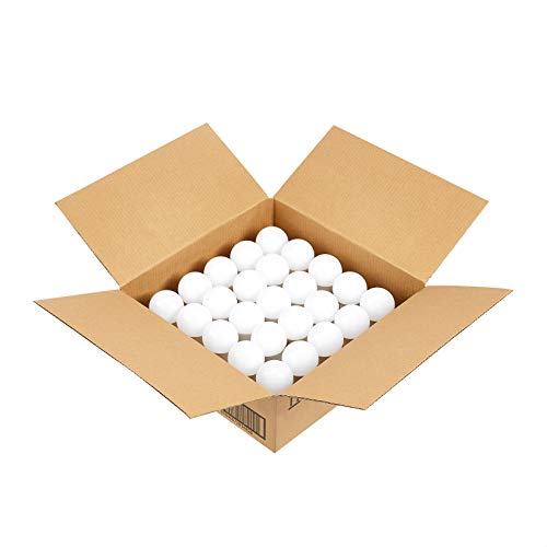 Image of AmazonCommercial 60 Watt Equivalent, 10000 Hours, Non-Dimmable, 800 Lumens, E26 Base, A19 LED Light Bulb - Pack of 25, Soft White