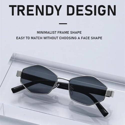 Sunglasses Uv400 Protection | Punk Small Frame | Women Men for Outdoor Sports & Driving2