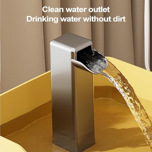 Fuente para gatos con dispensador de agua grande y flujo continuo para mascotas 3