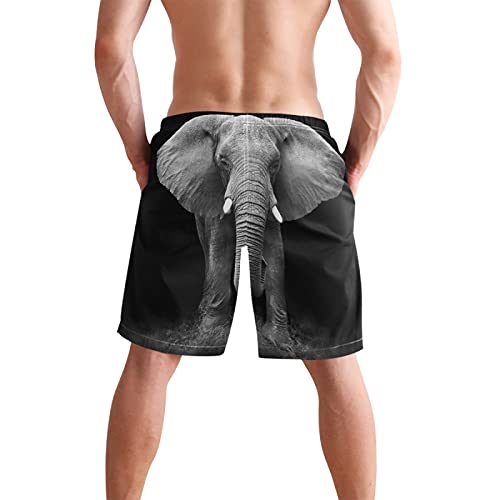 Men's Swim Trunks Long Swimsuit Beach Shorts Board Shorts with Mesh Lining-S/M/L/XL/XXL3