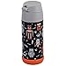 Snug Kids Water Bottle - insulated stainless steel thermos with straw (Girls/Boys) Robots, 12oz