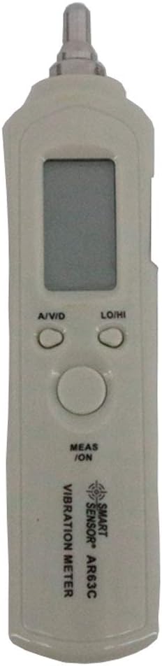 AR63C Digital Pen Type Vibration Meter Tester Gauge Analyzer Vibrometer Acceleration 0.1~199.9m/s2 Velocity 0.1~199.9m/s