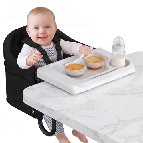 Gryvoth Portable Hook On High Chair Tray for Baby &