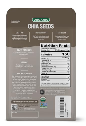 Fgo Organic Chia Seeds, Imported From Paraguay thumb #1