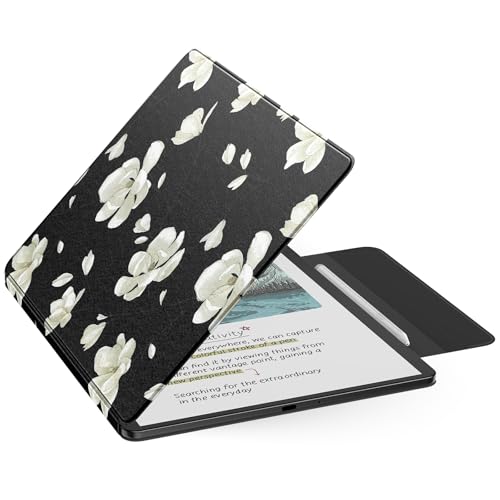 MoKo Magnetic Case for 11" Kindle Scribe 3rd & Colorsoft 1st, Magnolia by MoKo - Used condition - US$47.49