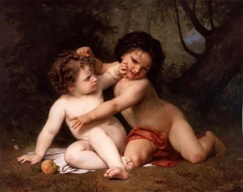 Toile murale Bouguereau La Guerre pour sublimer la décoration du salon 60x90