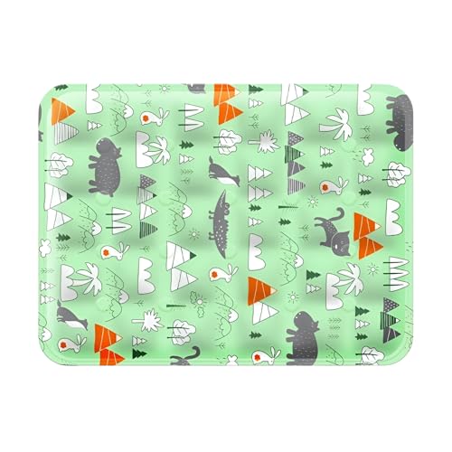 [Caividom]�y�Ђ���y�b�g�}�b�g�z�ʋC�� �􂦂�f�U�C�� ���L���p��p�W�F���p�b�h �ȃ^�C�v �Ă̎����V�тɓK ������ L 30cm×50cm×3cm