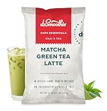 Dr. Smoothie Café Essentials Matcha Green Tea Latte – No Artificial Colors, Flavors, or Sweeteners – Shelf Stable – 51mg of Caffeine – Great for Hot, Iced, & Frozen Frappes (3.5 lb Bag, 30 Servings)