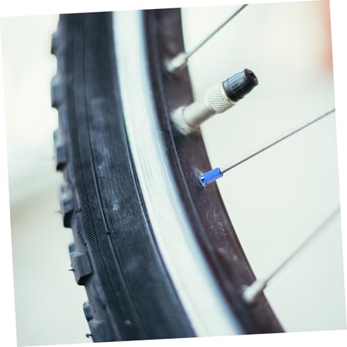 Abaodam 15 piezas Tapas para Radios de Bicicleta de Aleación de Aluminio para Decoración de Rin de Bicicletas de Montaña y Carretera miniatura 7