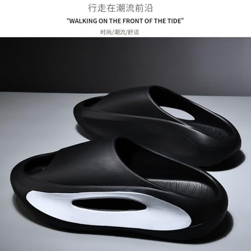 Cloud Slides for Men, Anti Slip Thick Sole Casual Beach Slippers Suitable for Indoor and Outdoor The3