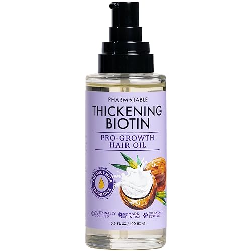 Pharm to Table Thickening Biotin Pro-Growth Hair Oil
