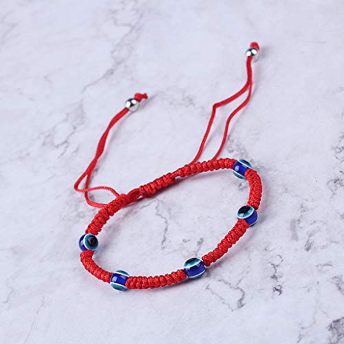 bibididi Turc Evil Eye Protection Kabbale Chaîne Rouge Bracelets Fatima Main Bijoux Cover